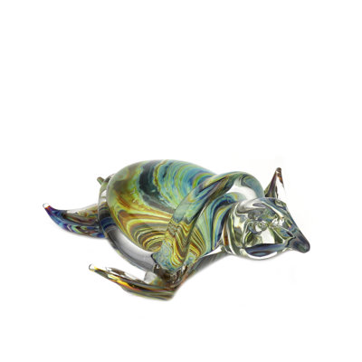 Murano Glass Calcedonia Turtle