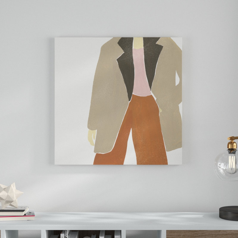 Herself III 1 Piece Wrapped Canvas Painting, 76cm H x 76cm W