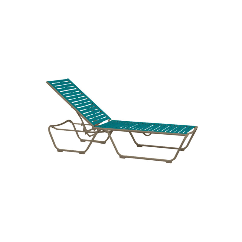 Millennia EZ Span™ Outdoor Chaise Lounge, Moab, Jade 