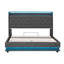 Double Storage Bed With Rgb Lighting & Usb Charging - Hydraulic Lift Base, No Box Spring Needed, Button-tufted Headboard-1350919452