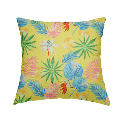 Louden Floral Square Throw Cushion