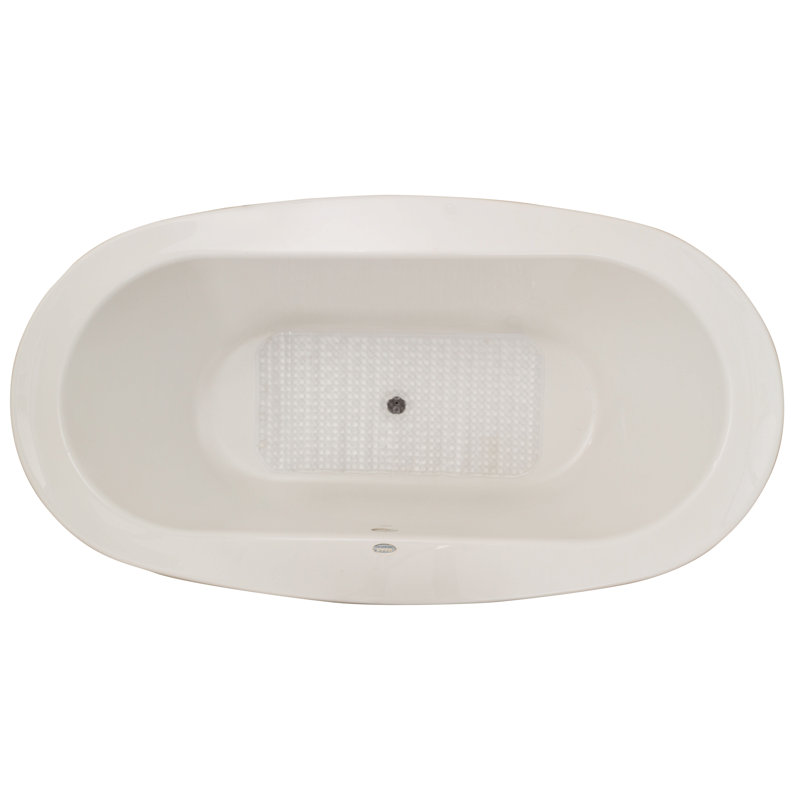 Tapis de douche antidérapant Pluto, Transparent