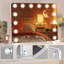 1 petit miroir de maquillage rectangulaire en métal-103370508