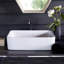 Tikamoon 48mm L x 48mm W Natural Ceramic Rectangular Sink