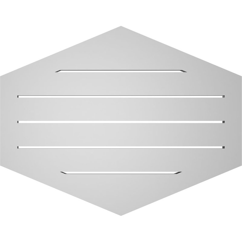 Pente verticale verticale en uréthane 5 pi, H 1,5 po x l 28 po x L 22 po