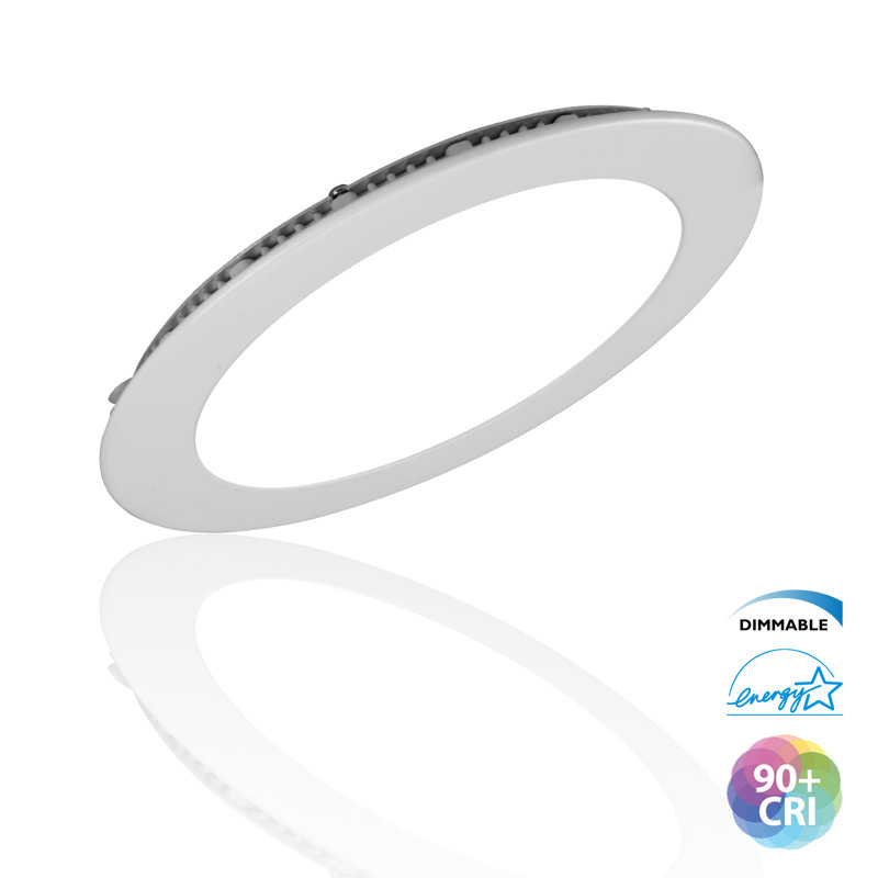 Dimmable Circle Flush Mount, 982 lm, 2700K