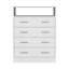 Commode 4 tiroirs Pérou, plateau supérieur, 1 tablette ouverte-205644990
