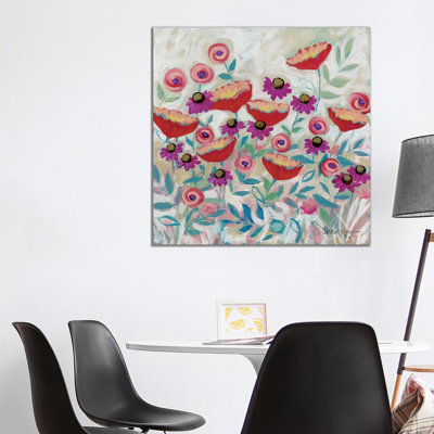 Floral XXII by Teresa Kogut - Painting on Canvas