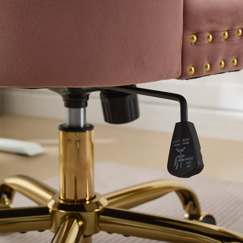 Chaise de bureau A&A Furniture, Rose