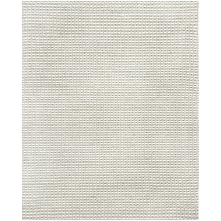 Tulane Hand-Woven Silver/Ivory Area Rug