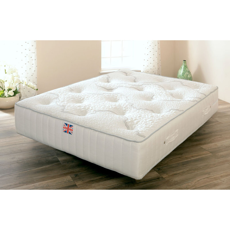 Zuria White Noise Pocket Sprung 800 Mattress, Single (3')