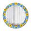 Huldar Glass Flat Wall Mirror