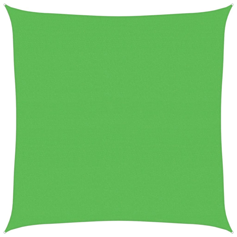 Pesotum 4.5m x 4.5m Square Shade Sail, Light Green