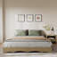 Lit plateforme en bois Wave Design - profil bas sans tête de lit, silencieux, sans sommier tapissier-1710148593-1710148587