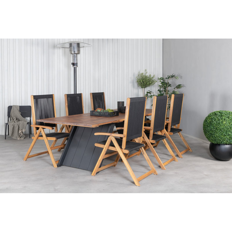 Zulema 6 - Person Dining Set