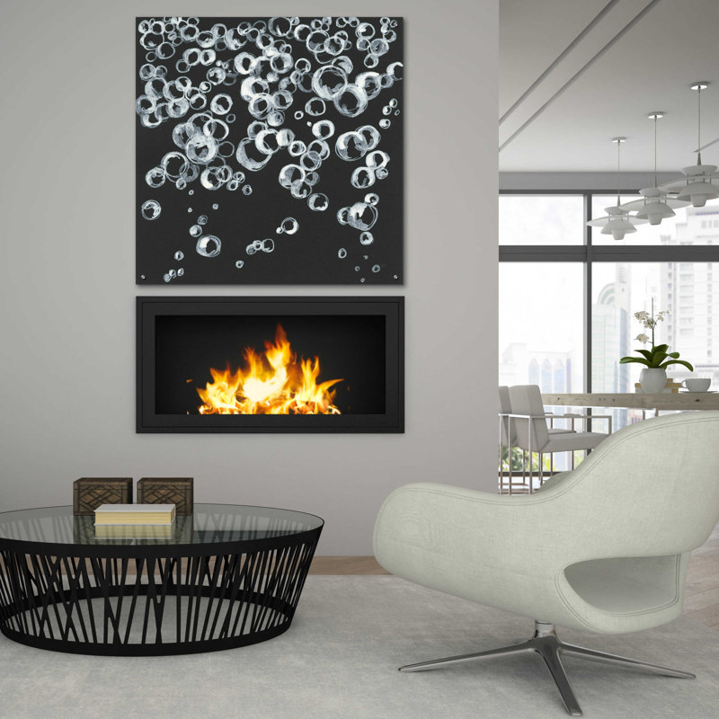 " Bubbles II " by Chris Paschke, 36" H x 36" W x 0.2" D