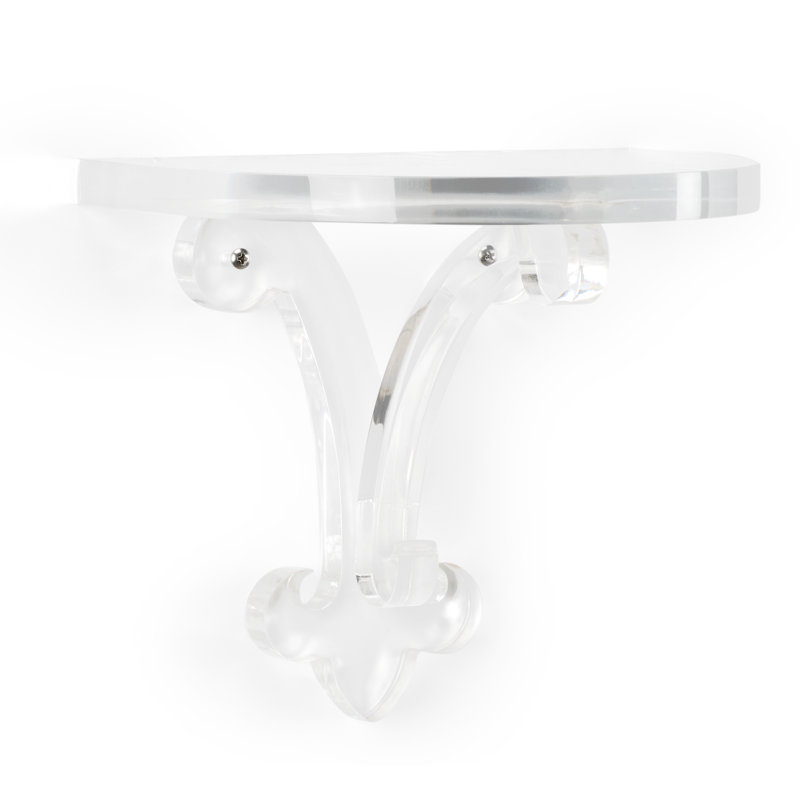 Tablette flottante acrylique Regency