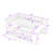 Full 2 Drawers Daybed with Desk and Shelves and Light-1807113918