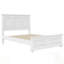 Cadre de lit tête de lit style pin traditionnel traditionnel de style campagne et campagne, brun riche, durable et intemporel-1046177834-1046177835
