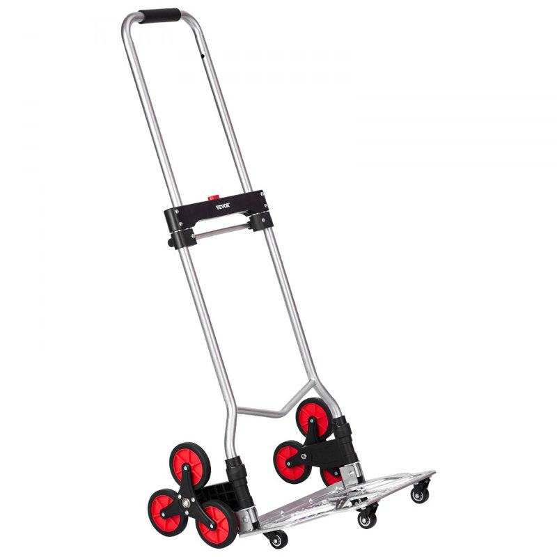 Chariot d'escalade robuste pour camion à main pliable 260 lb 10 roues