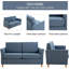 Leela 2 Seater Linen Loveseat-565713862