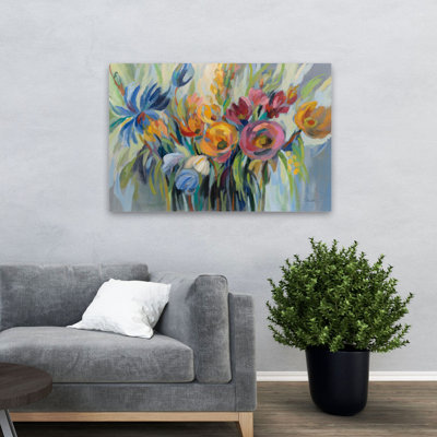 Bouquet de dahlias - Fleurs de feu