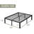 Kyriel 16'' Metal Platform Bed Frame-1039296179