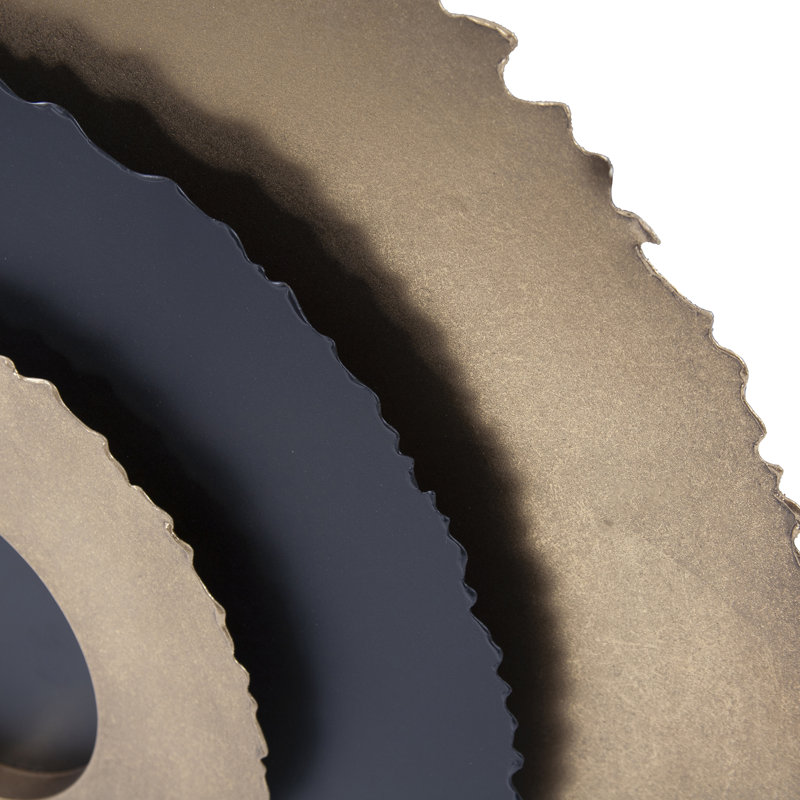 Glam Abstract Wall Decor on Metal