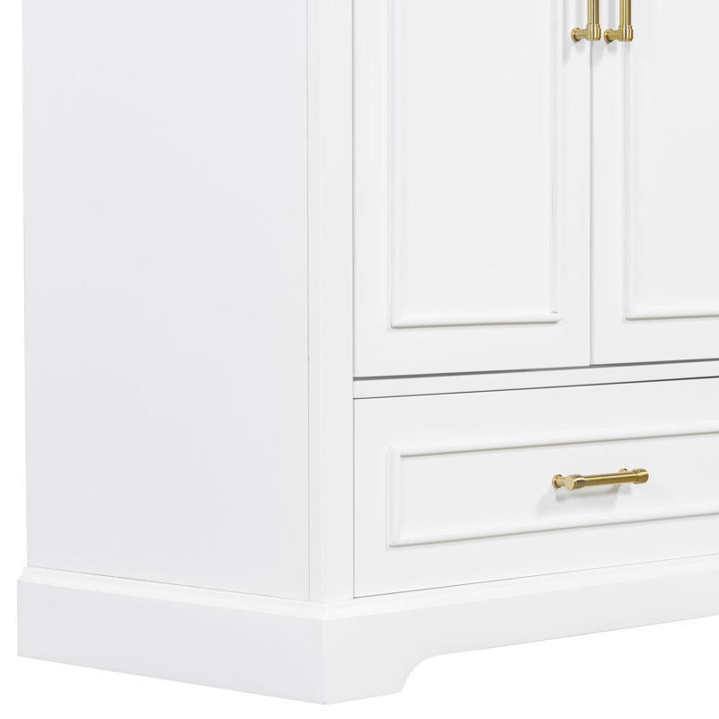 Meuble-lavabo autoportant en céramique moderne pour une élégance de tous les jours