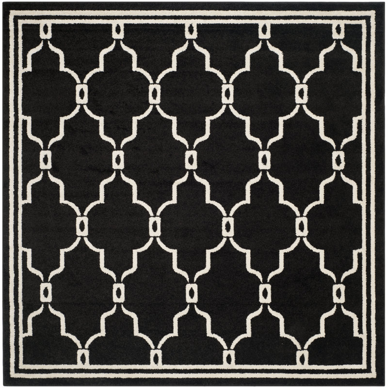 Arisbel Performance Geometric Rug, Square 5'