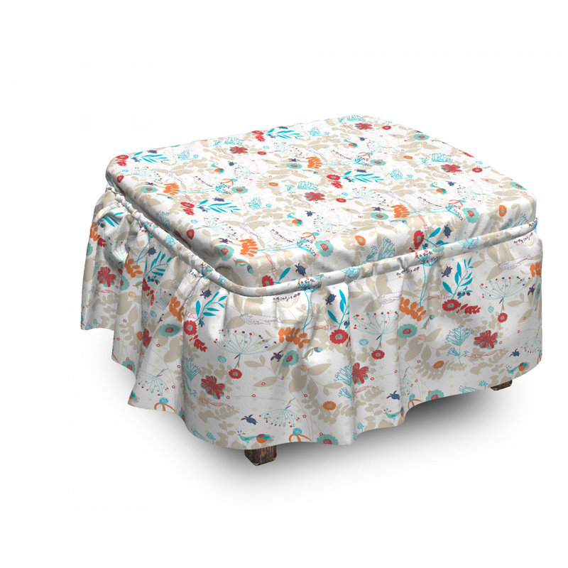 Housse pour repose-pieds naturel de chambre d’enfant