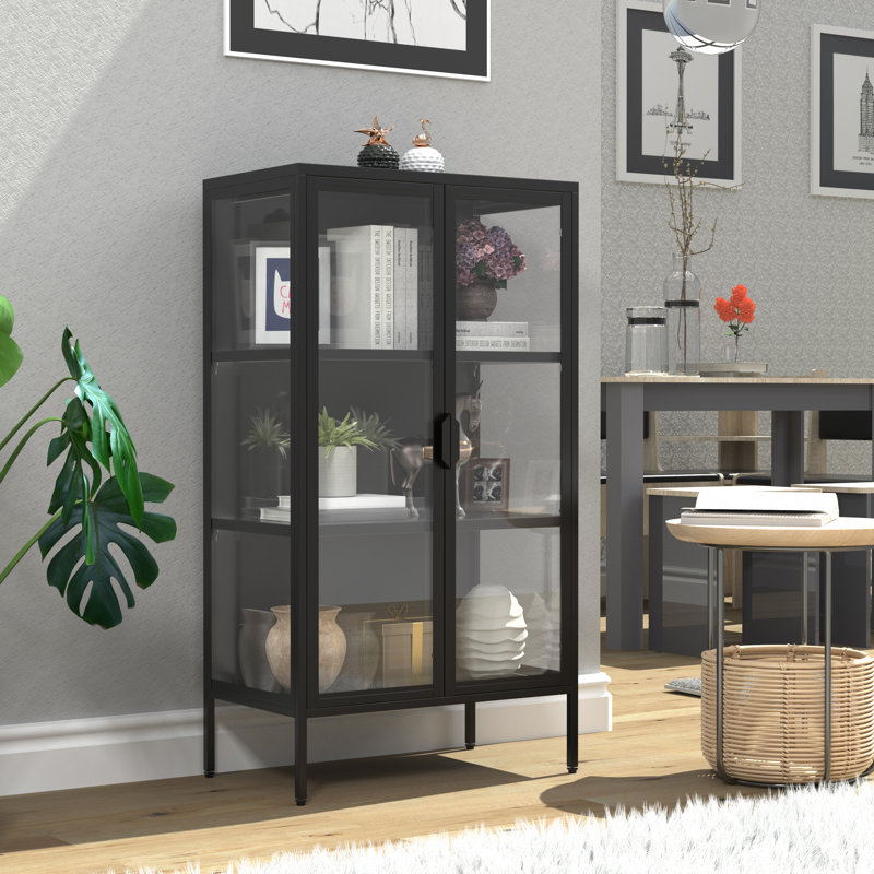 Nardoni Display Cabinet, Black