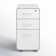 Slim Stow 12.5'' Wide 3 -Drawer Mobile Steel File Cabinet