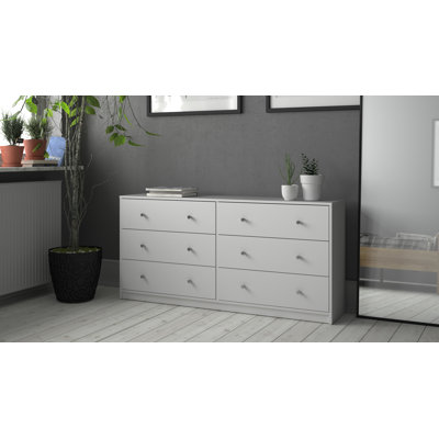 Clanton 6 Drawer 56.34" W Double Dresser
