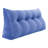 Sit-up Back Comfort Corduroy Bed Headboard Wedge Reading Pillow Triangular Backrest Compression-99222258-99222253