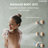 DualJetSpa Modern Thermostatic Dual Showerheads System, Rain Shower Head with Handheld Spray and Body Jet-95973116