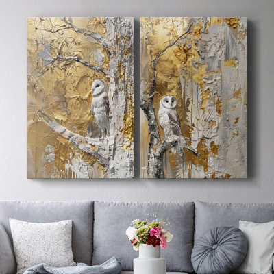 ANIMALS Series L XXVII - Toile tendue avec châssis de qualité supérieure - Prêt à être accroché