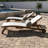 Annabel Reclining A-Grade Teak Chaise Lounge