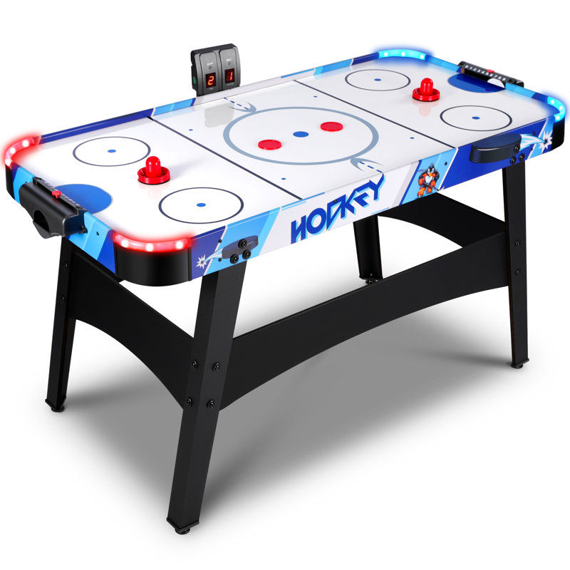Table de hockey sur coussin d'air 58 po Rioloiuy