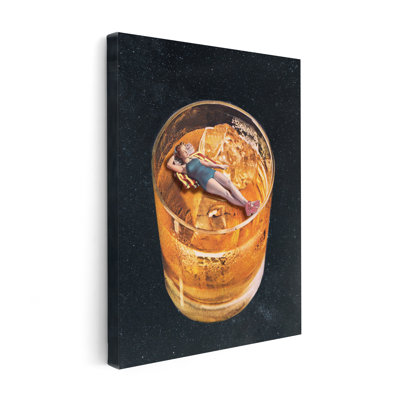 Pin Up Girl on Whisky