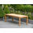 Como 6 - Person Teak Patio Dining Set with Rectangular Table