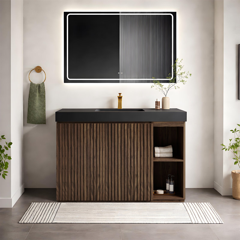 Meuble-lavabo simple 48 po Modern