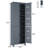 72" Kitchen Pantry, Storage Cabinet With Adjustable Shelves-1376197070