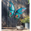 Décoration murale papillon en verre et métal 20 po Garden Vibe-128848067-128848069