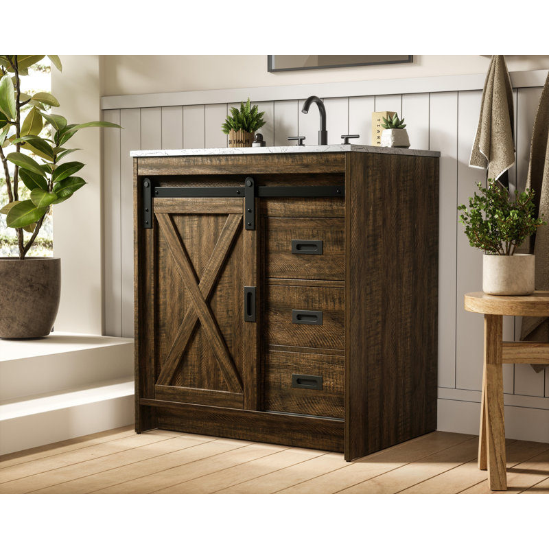 Meuble-lavabo simple 30 po Boden, Expresso