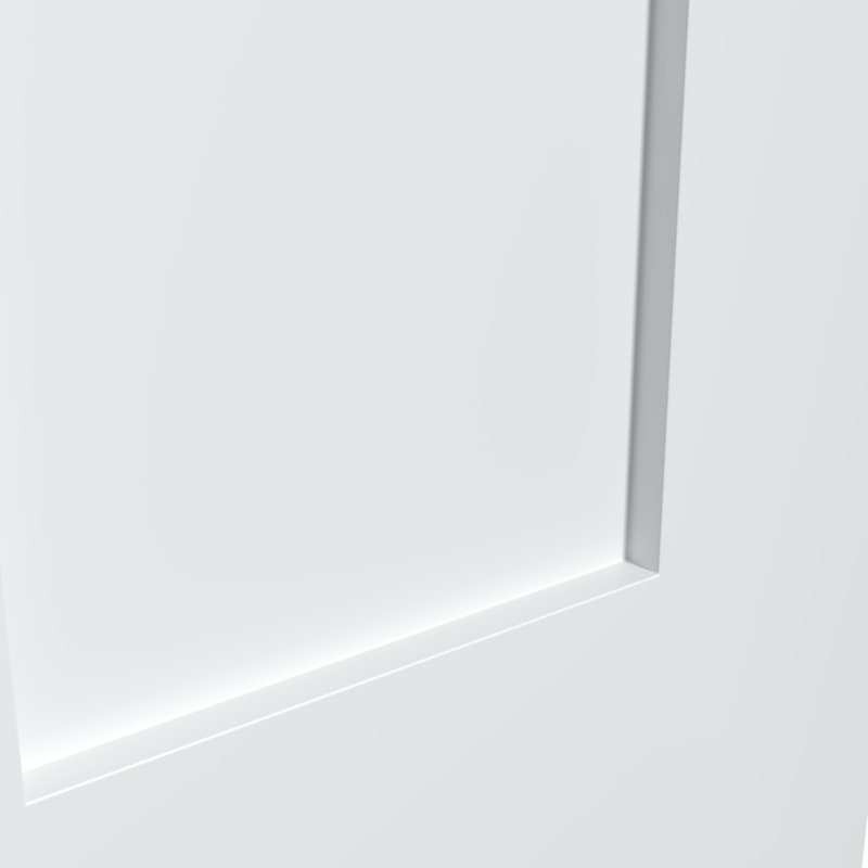 Porte standard en bois lambrissé, 30 po x 80 po