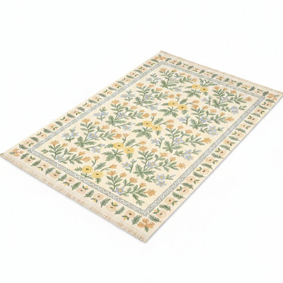 Artisan Weavers Botanical Cream Area Rug