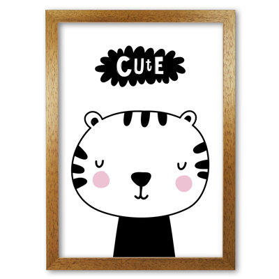 Cute Scandi Tiger - Painting