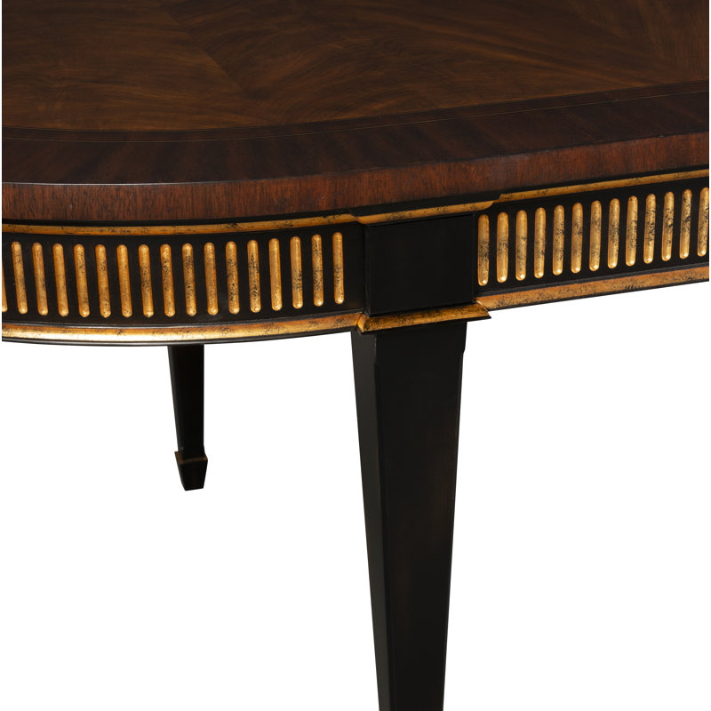 Monarch Oval Mahogany Extendable Dining Table
