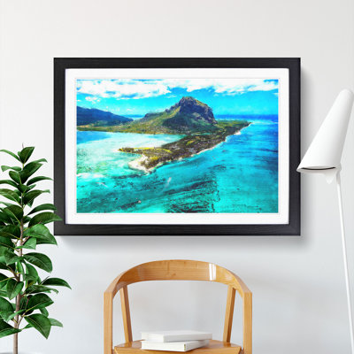 View of Mauritius - Picture Frame Graphic Art